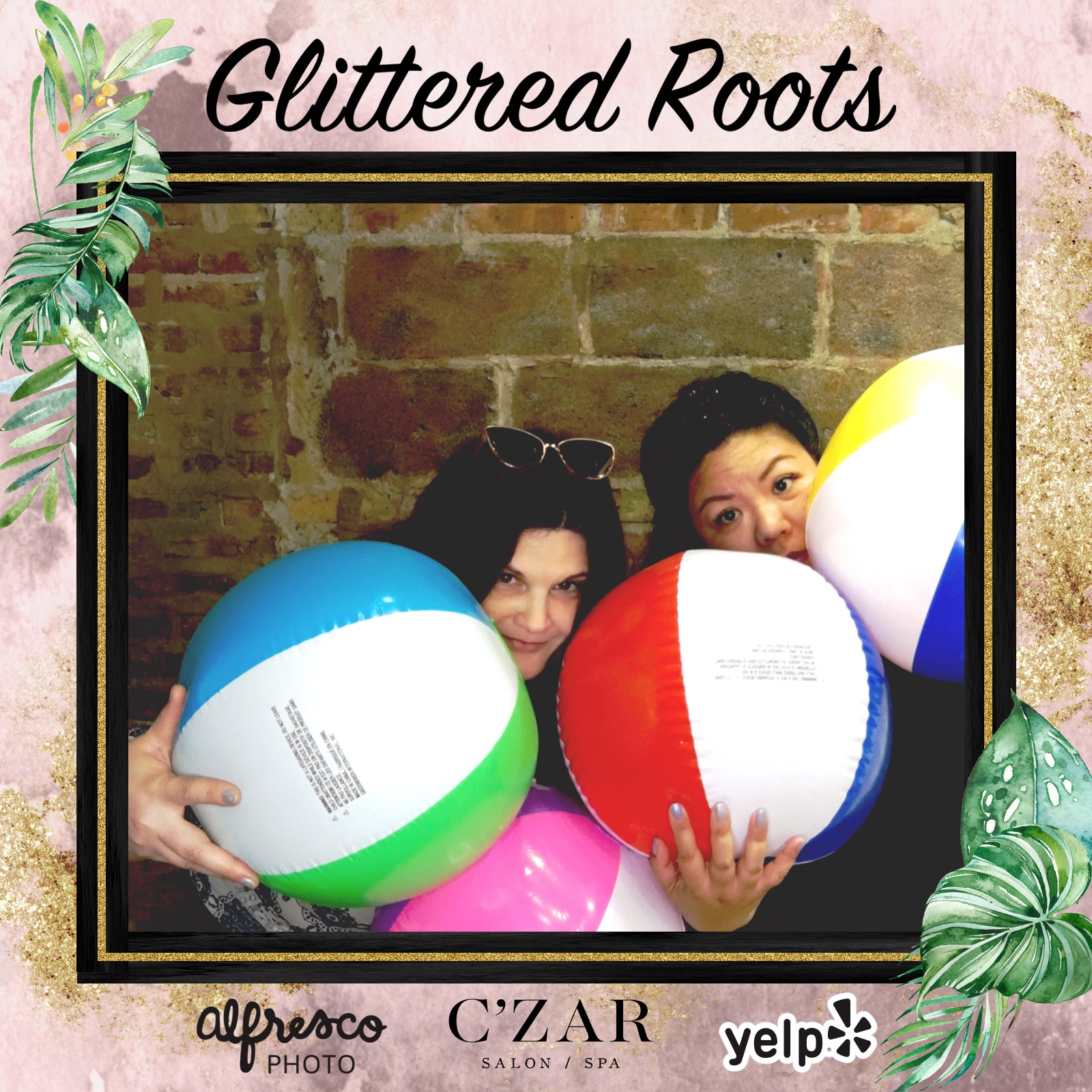 Yelp Elite: Glittered Roots | View more photos from the event at events.alfrescophoto.com/u/AlfrescoPhoto/Yelp-Elite-Glittered-Roots
